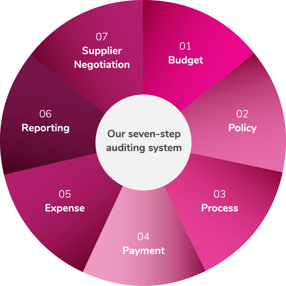 Our seven-step auditing system